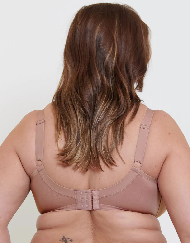 Adella Athena Wild Full Cup Side Support Bra Blush Pink - Image 4
