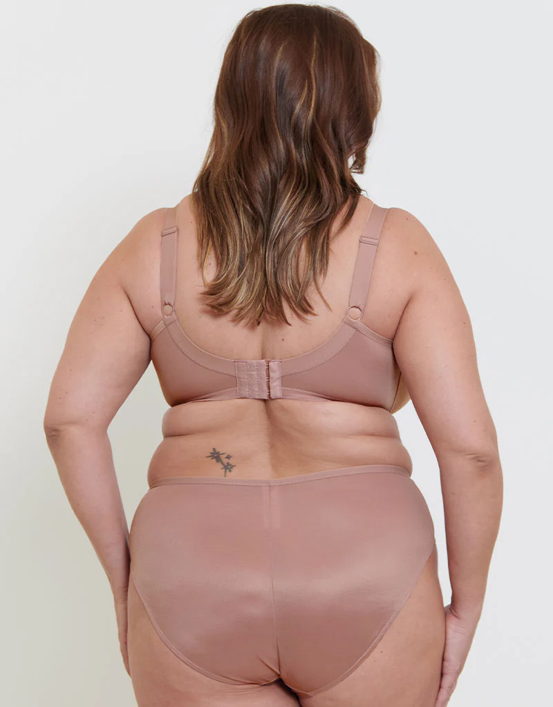 Adella Athena Wild Full Cup Side Support Bra Blush Pink - Image 5