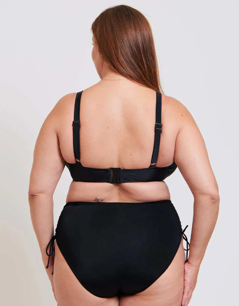 Adella Calypso High Waist Bikini Brief Black - Image 4