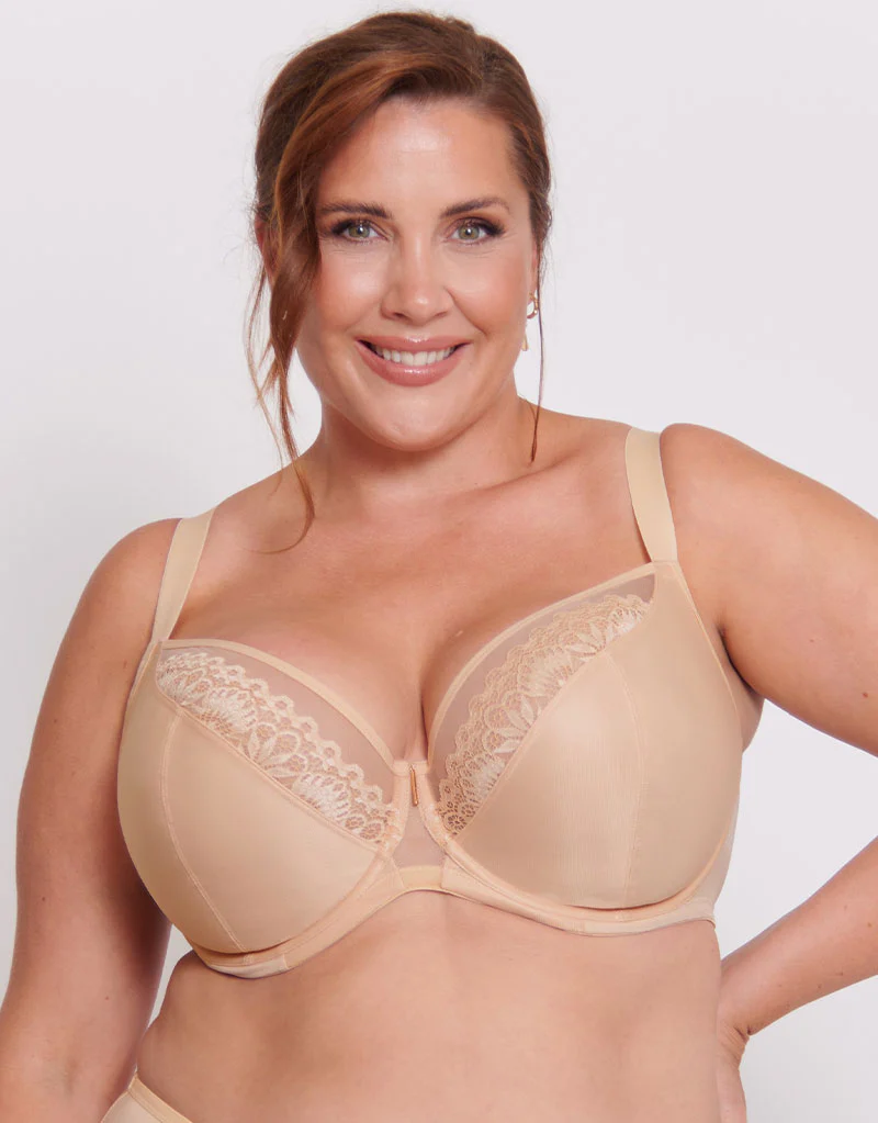 Adella Hera Full Plunge Bra Latte - Image 3