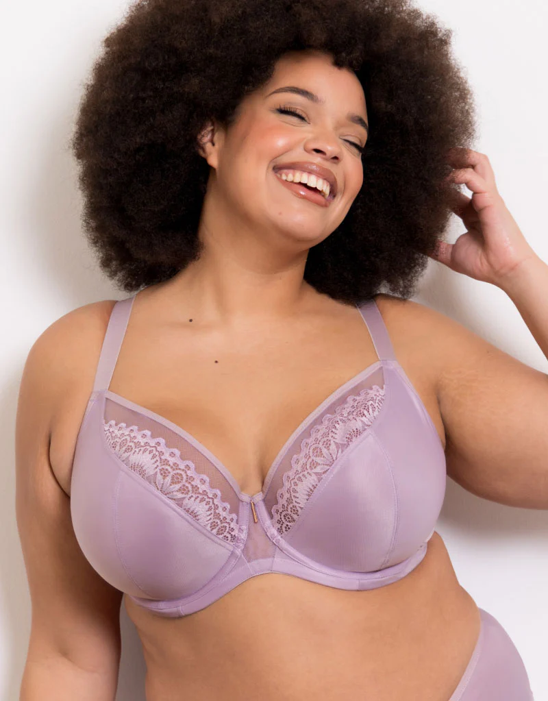 Adella Hera Full Plunge Bra Lavender - Image 3