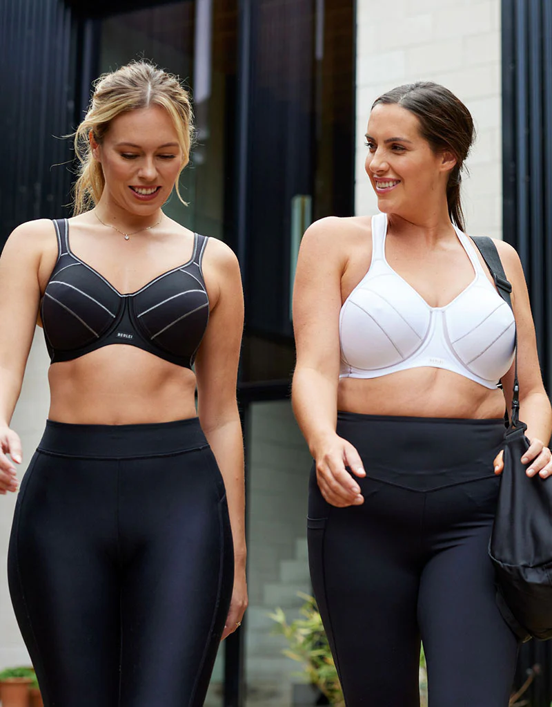 Berlei Full Support Sports Bra White - Image 8