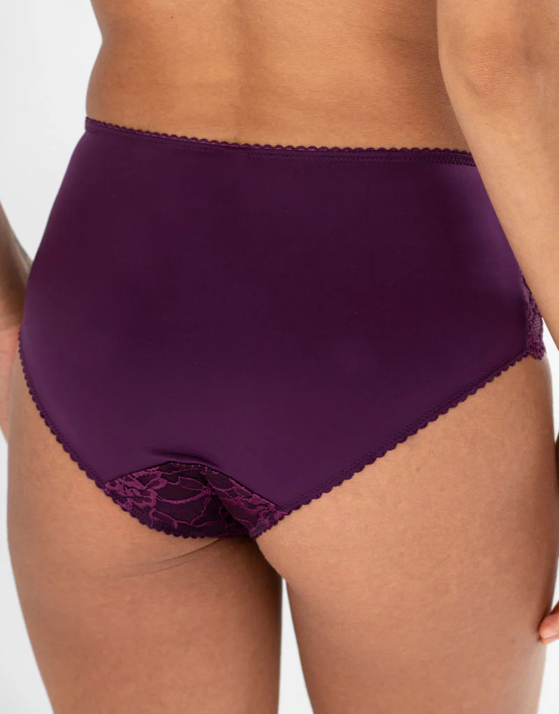 Charnos by Pour Moi Rosalind Brief Plum Purple - Image 2