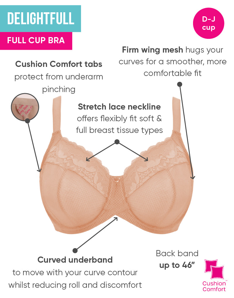 Curvy Kate DelightFull Full Cup Bra Latte - Image 3