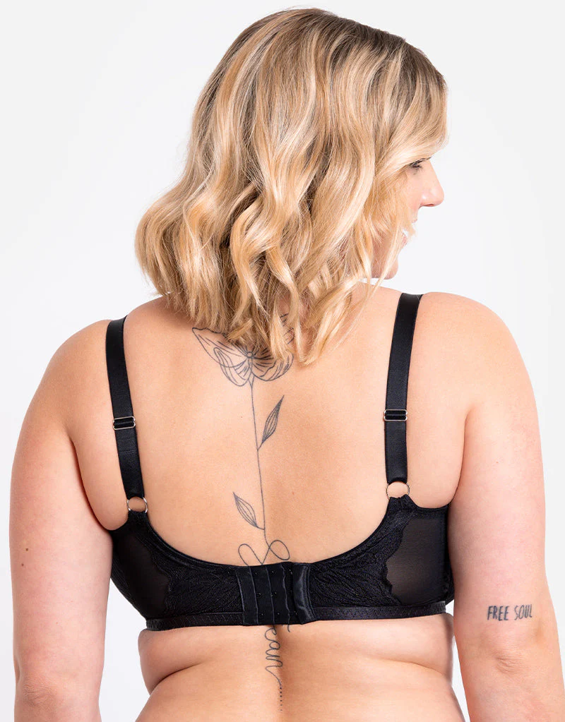 Curvy Kate Lace Daze Balcony Bra Black - Image 5