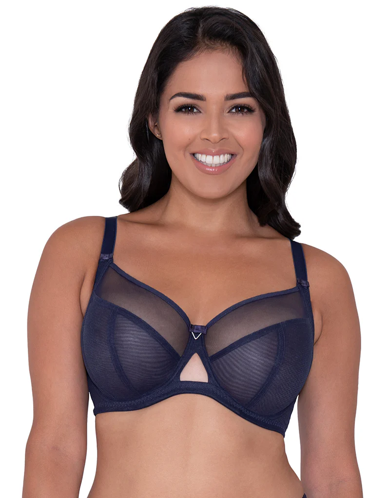 Curvy Kate Victory Side Support Balcony Bra Navy - Image 3