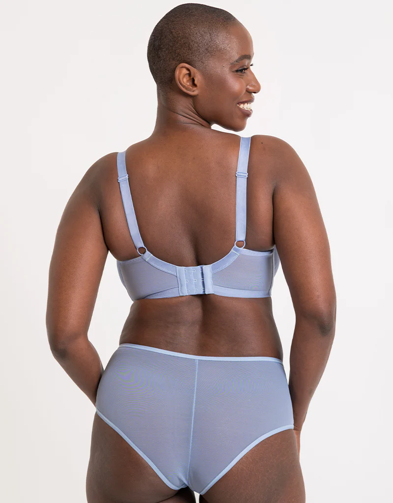 Curvy Kate Victory Side Support Balcony Bra Periwinkle Blue - Image 6