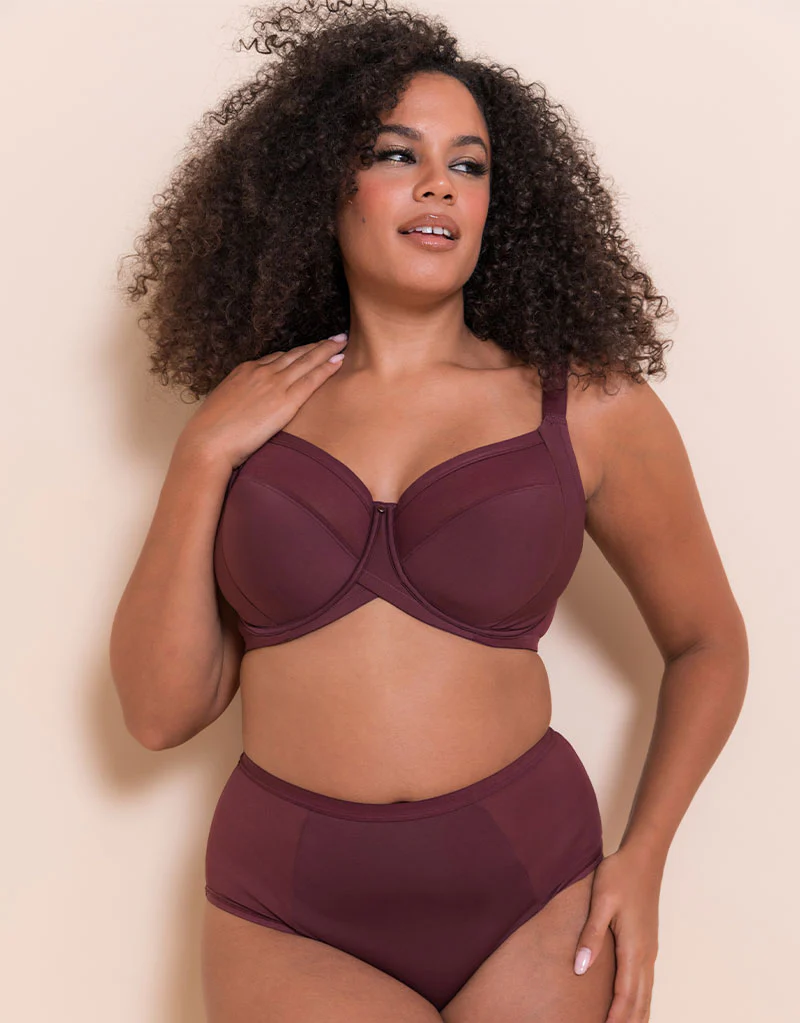 Curvy Kate WonderFully Full Cup Side Support Bra Auburn - Image 2
