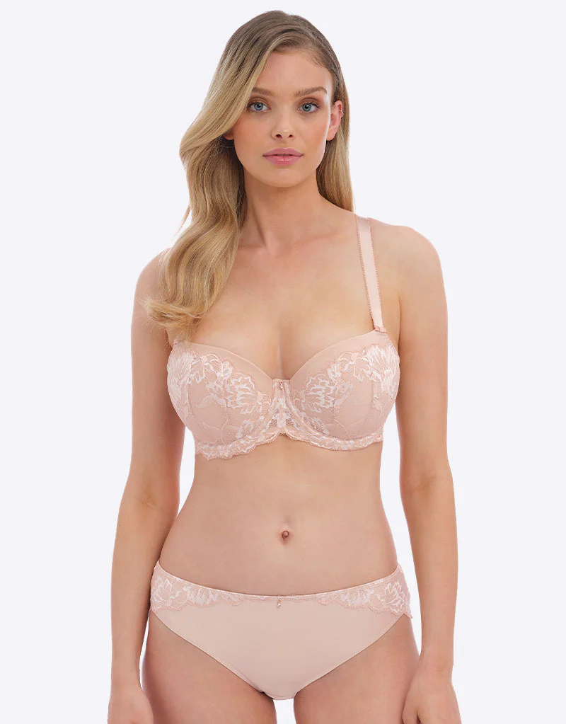 Fantasie Aubree Padded Half Cup Bra Natural Beige - Image 2