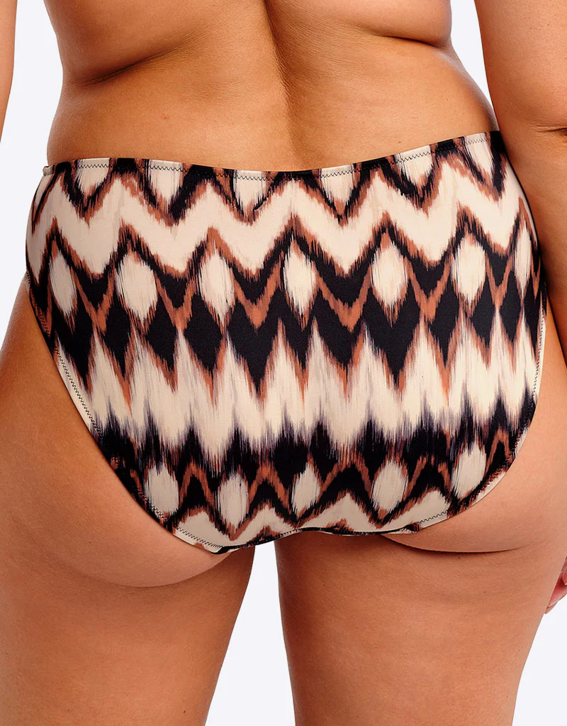 Fantasie Sabana Mid Rise Bikini Brief Copper Tint Brown - Image 3