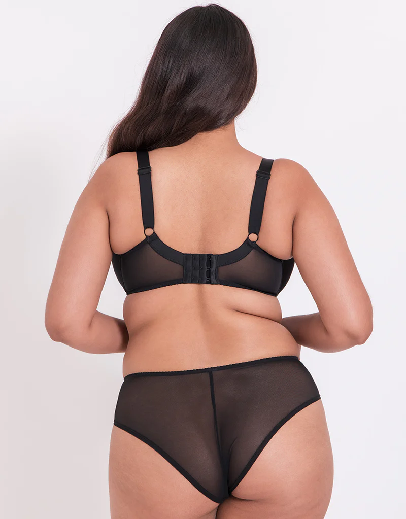 Flirtelle Chloe Plunge Bra Black - Image 6