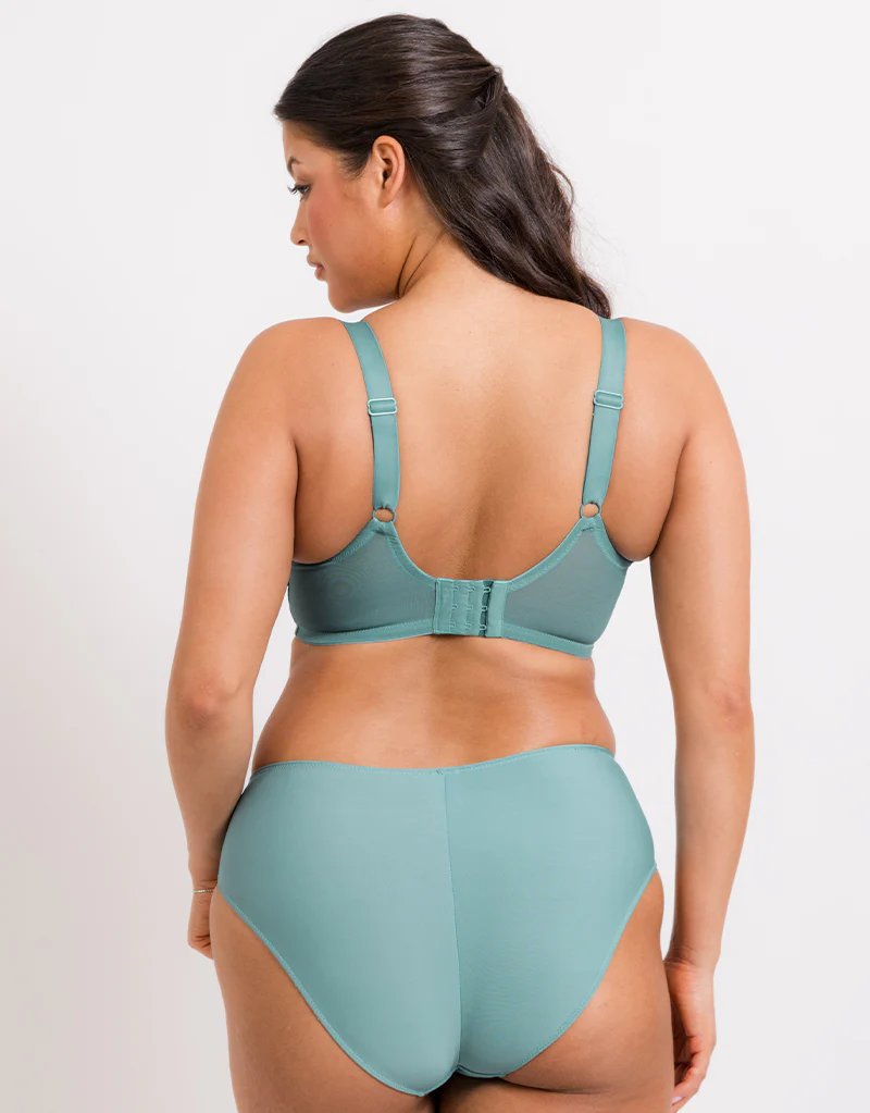 Flirtelle Emilie Full Cup Side Support Bra Mineral Blue - Image 6