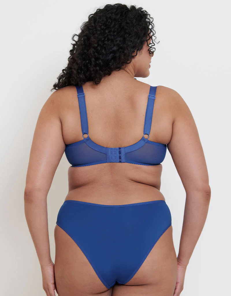 Flirtelle Riley Balcony Bra Marine Blue - Image 6