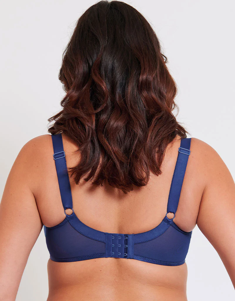 Flirtelle Josie Plunge Bra Royal Blue - Image 5
