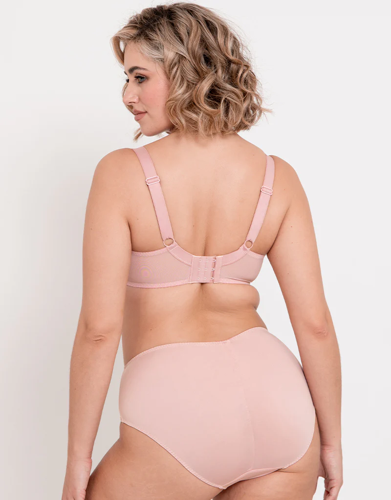 Flirtelle Riley Balcony Bra Blush Pink - Image 6