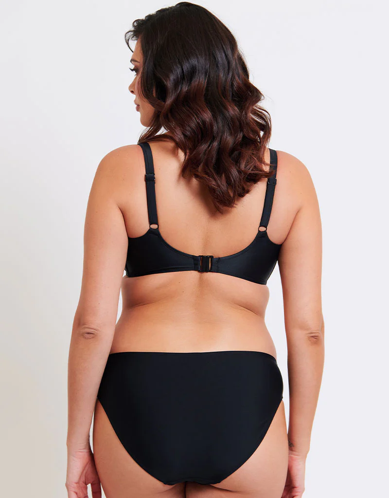 Flirtelle Salento Coast Classic Bikini Brief Black - Image 4