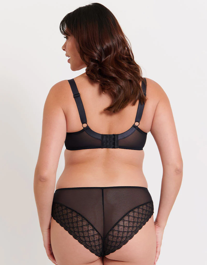 Flirtelle Viola Geo Brazilian Brief Black - Image 4