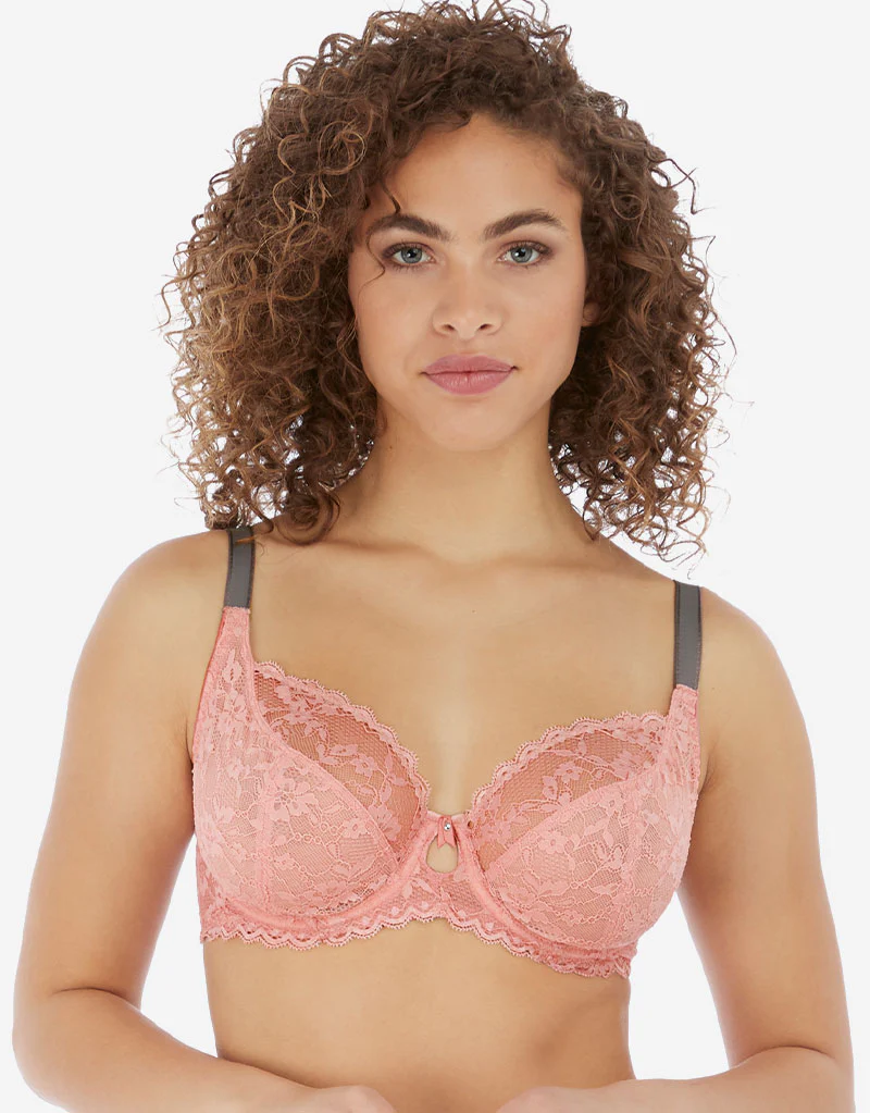 Freya Offbeat Plunge Bra Rosehip Pink - Image 3