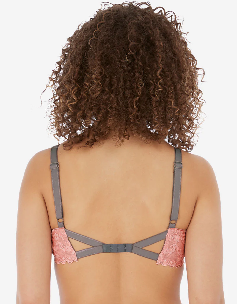Freya Offbeat Plunge Bra Rosehip Pink - Image 5