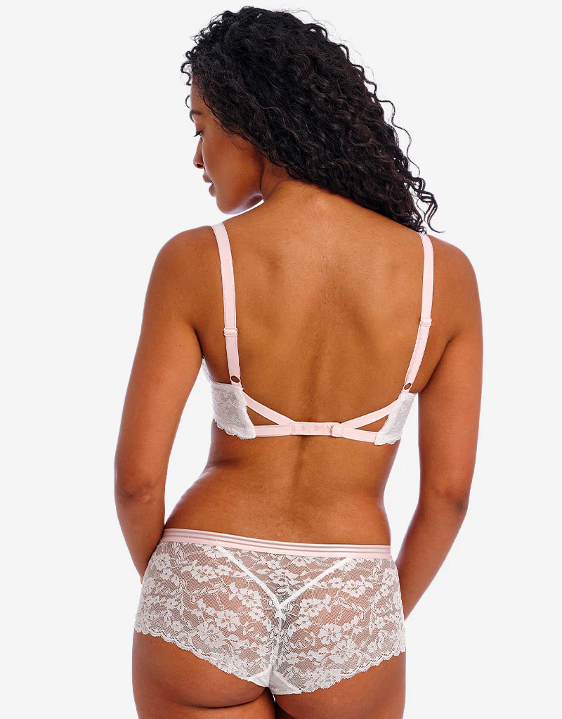 Freya Offbeat Plunge Bra White - Image 6