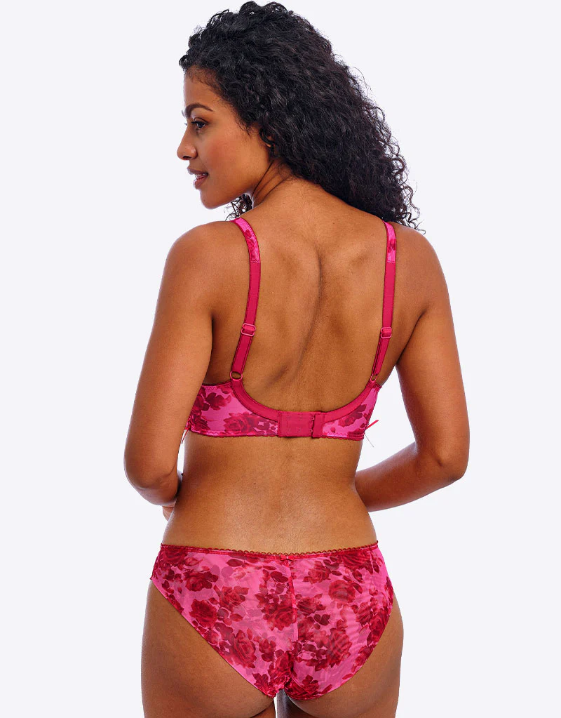 Freya Rose Blossom Plunge Bra Red Rose - Image 7