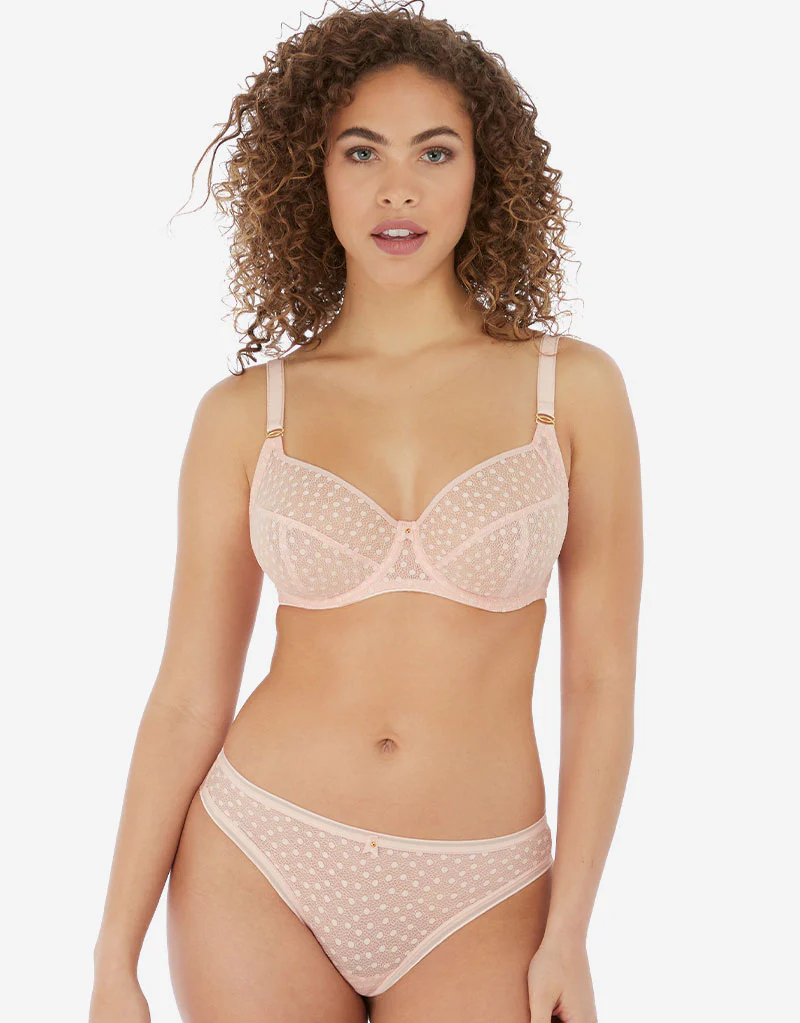 Freya Starlight Side Support Balcony Bra Rosewater Pink - Image 2