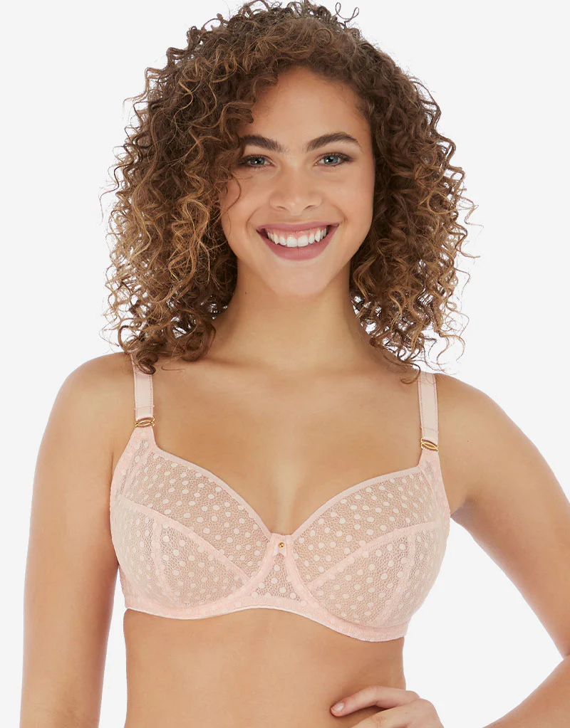 Freya Starlight Side Support Balcony Bra Rosewater Pink - Image 3