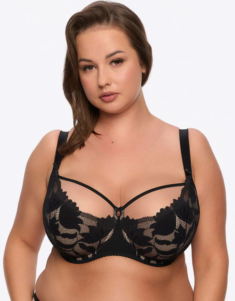 Gaia Keto Full Cup Bra Black - Image 2