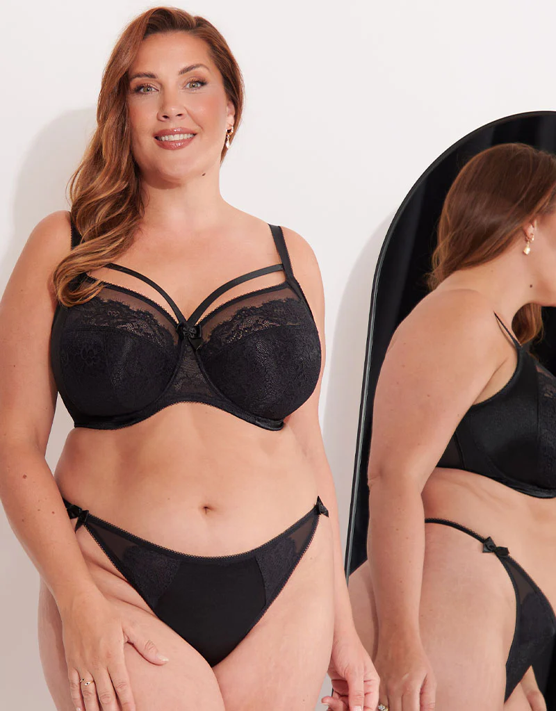 Liaison Sydney Side Support Balcony Bra Black - Image 2