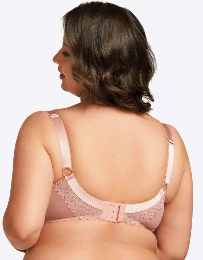 Nessa Joy Balconette Bra Pink - Image 4