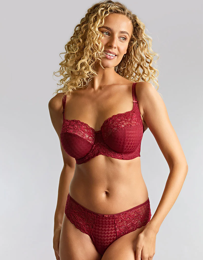 Panache Envy Thong Sparkling Cherry Red - Image 3