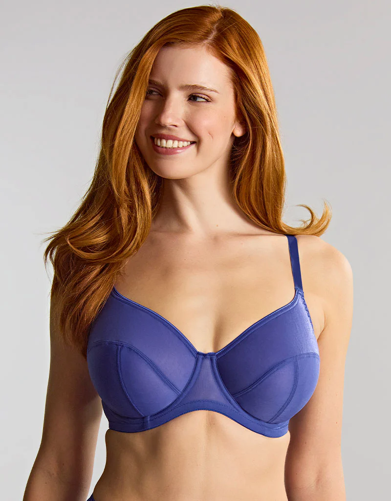 Panache Tango Essence Balcony Bra Indigo Blue - Image 3