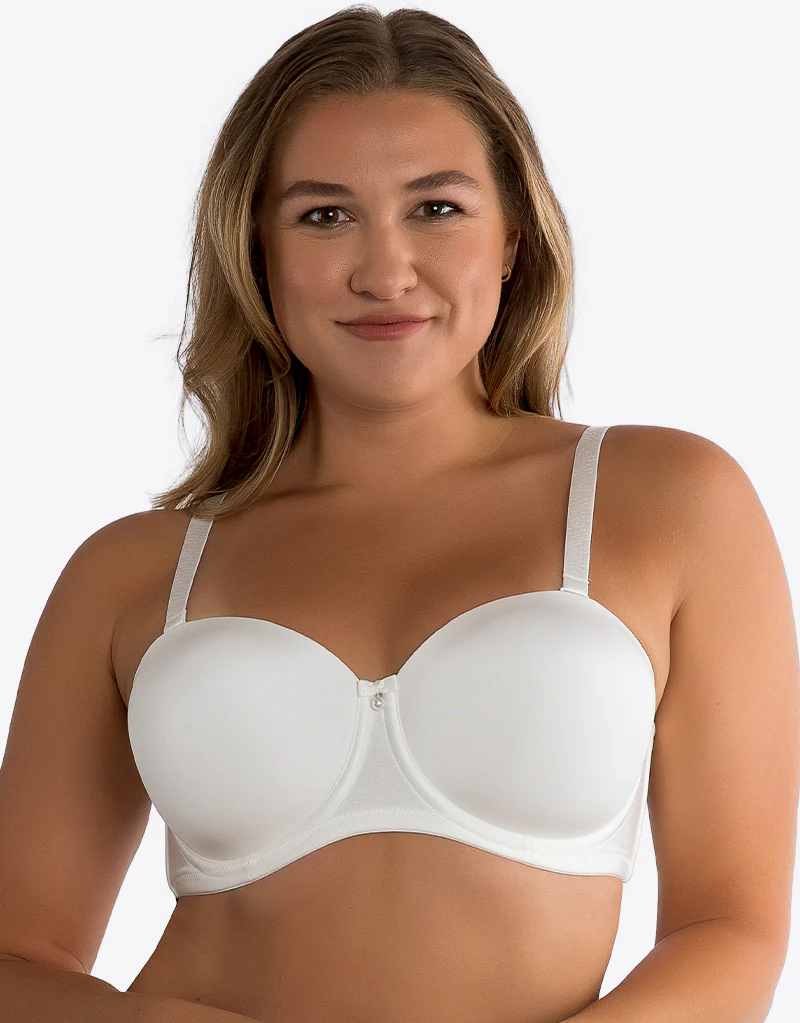 Parfait Elise Strapless Bra Pearl White - Image 6
