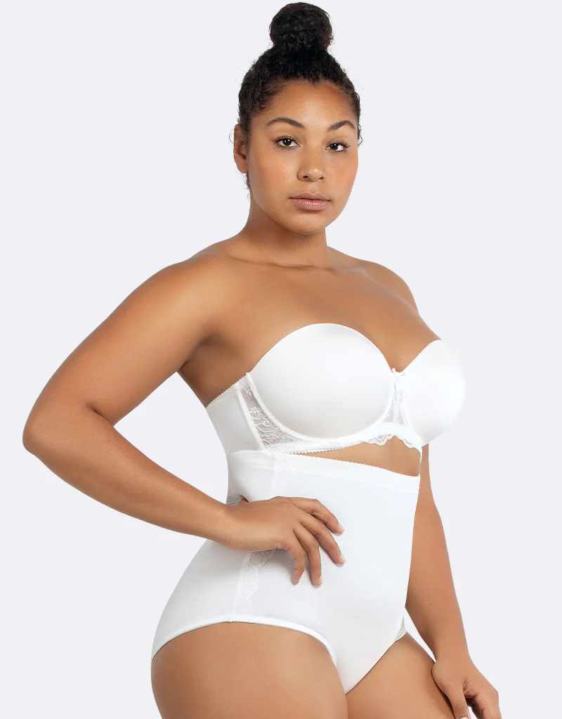 Parfait Elissa High Waist Brief Pearl White - Image 3