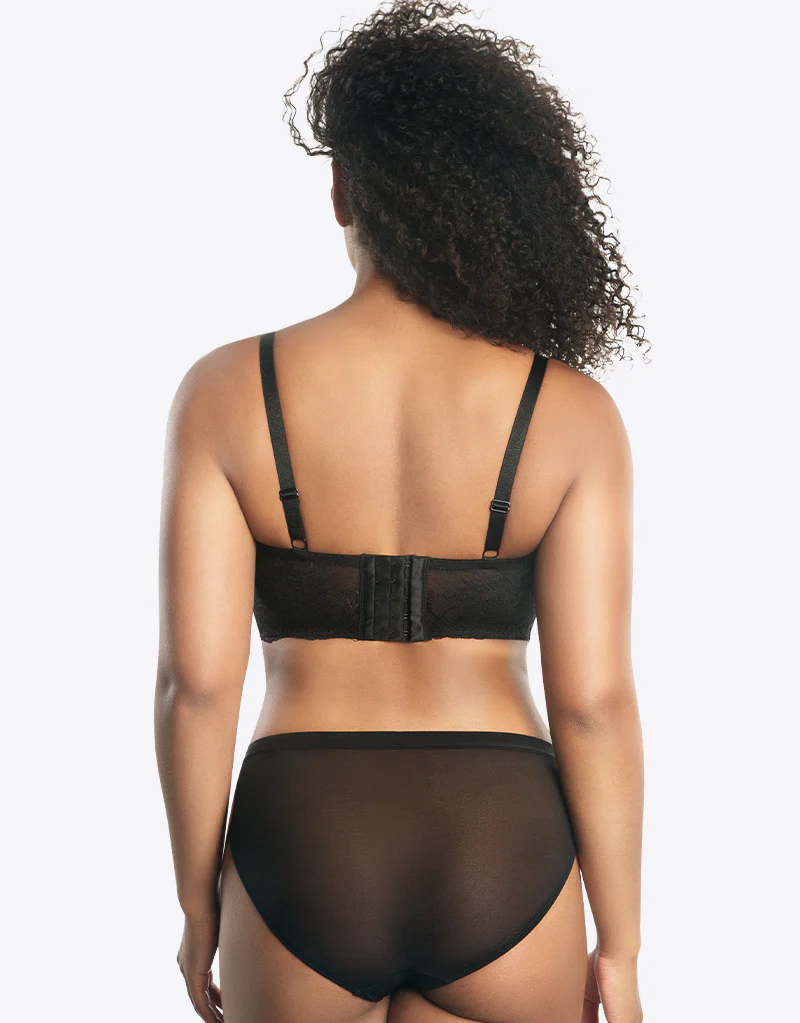 Parfait Sandrine Longline Plunge Bra Black - Image 7
